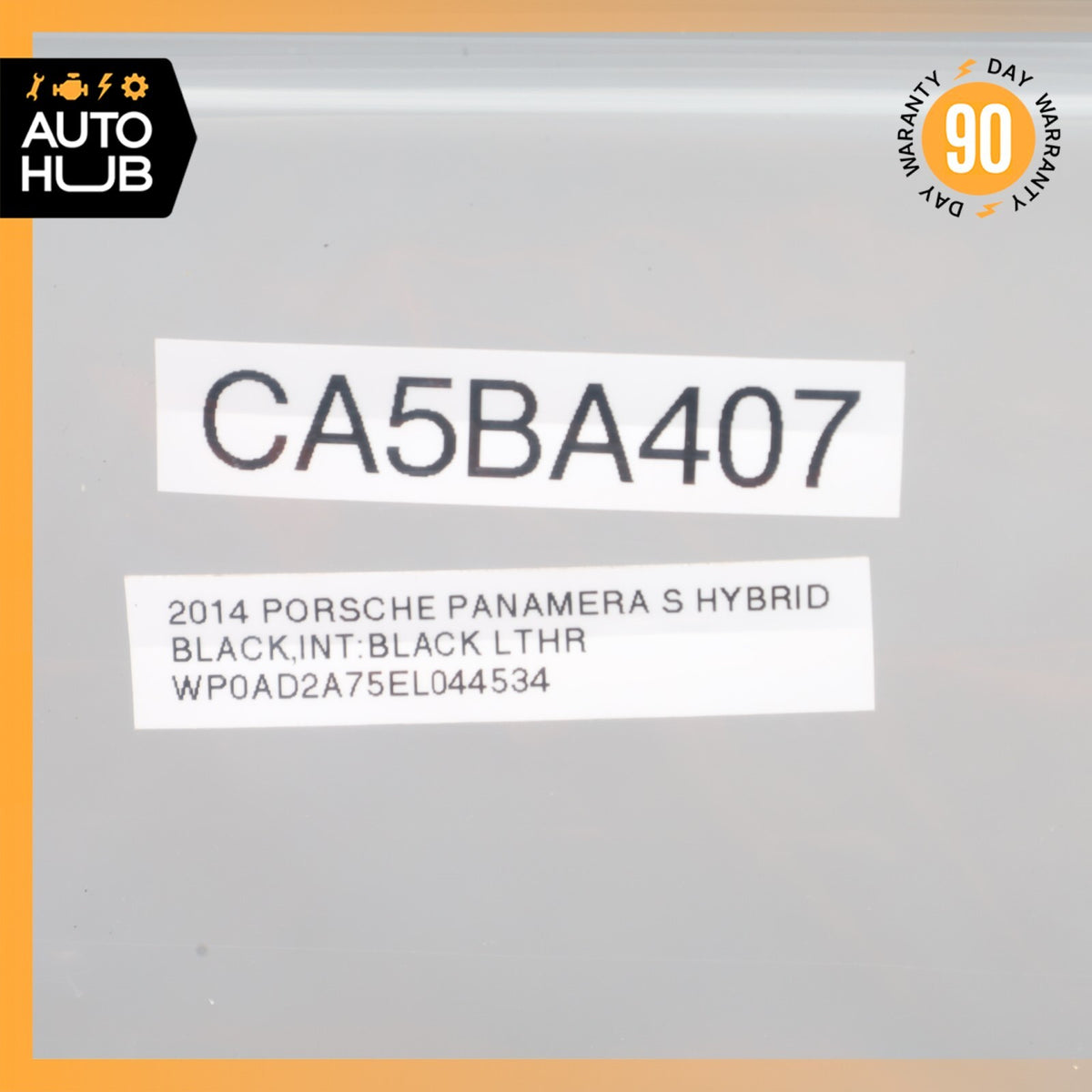 Porsche Panamera 970 E-Hybrid Left & Right Engine Knock Sensor Set OEM - photo 14