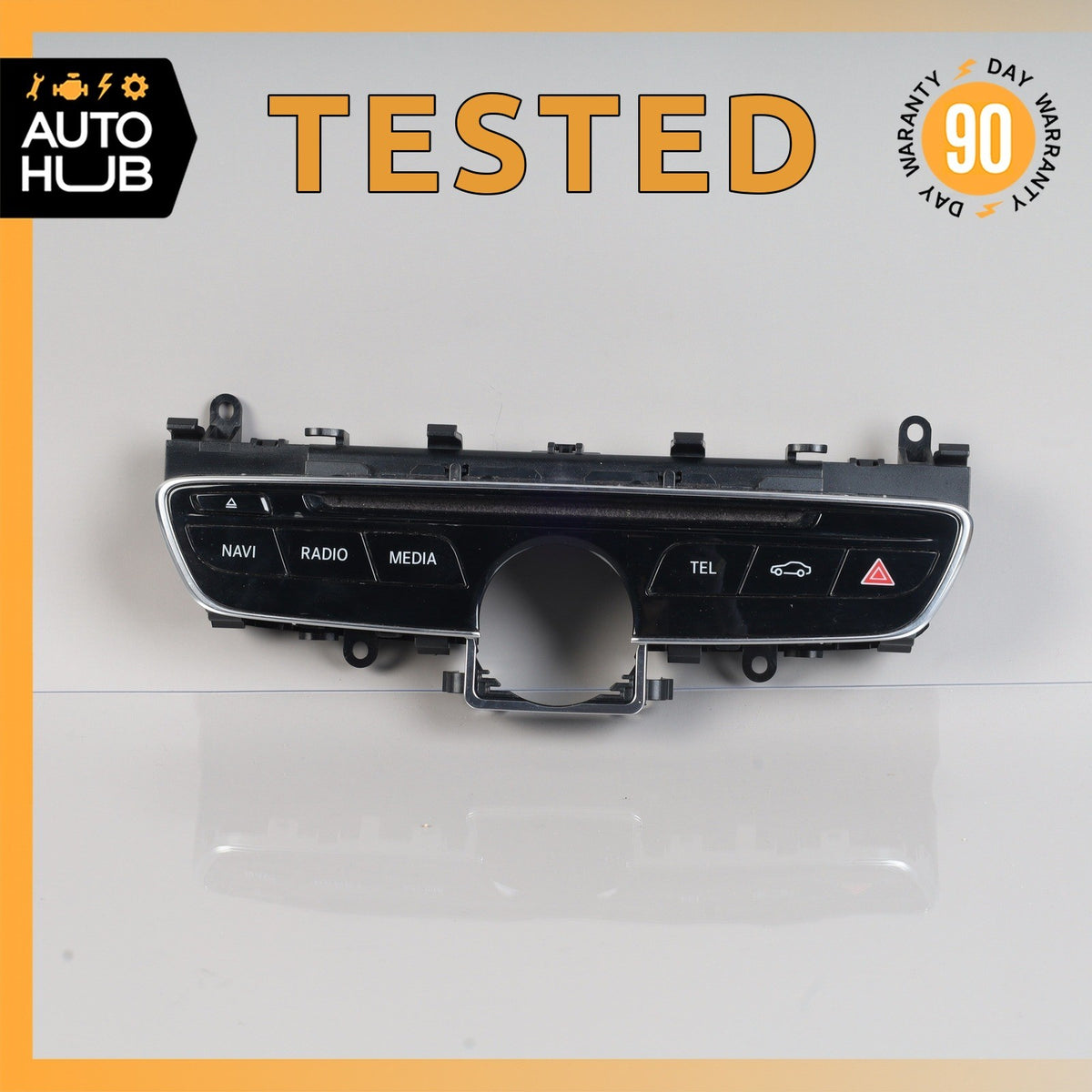 15-19 Mercedes W205 C300 Center Dashboard Hazard Control Switch OEM - photo 1
