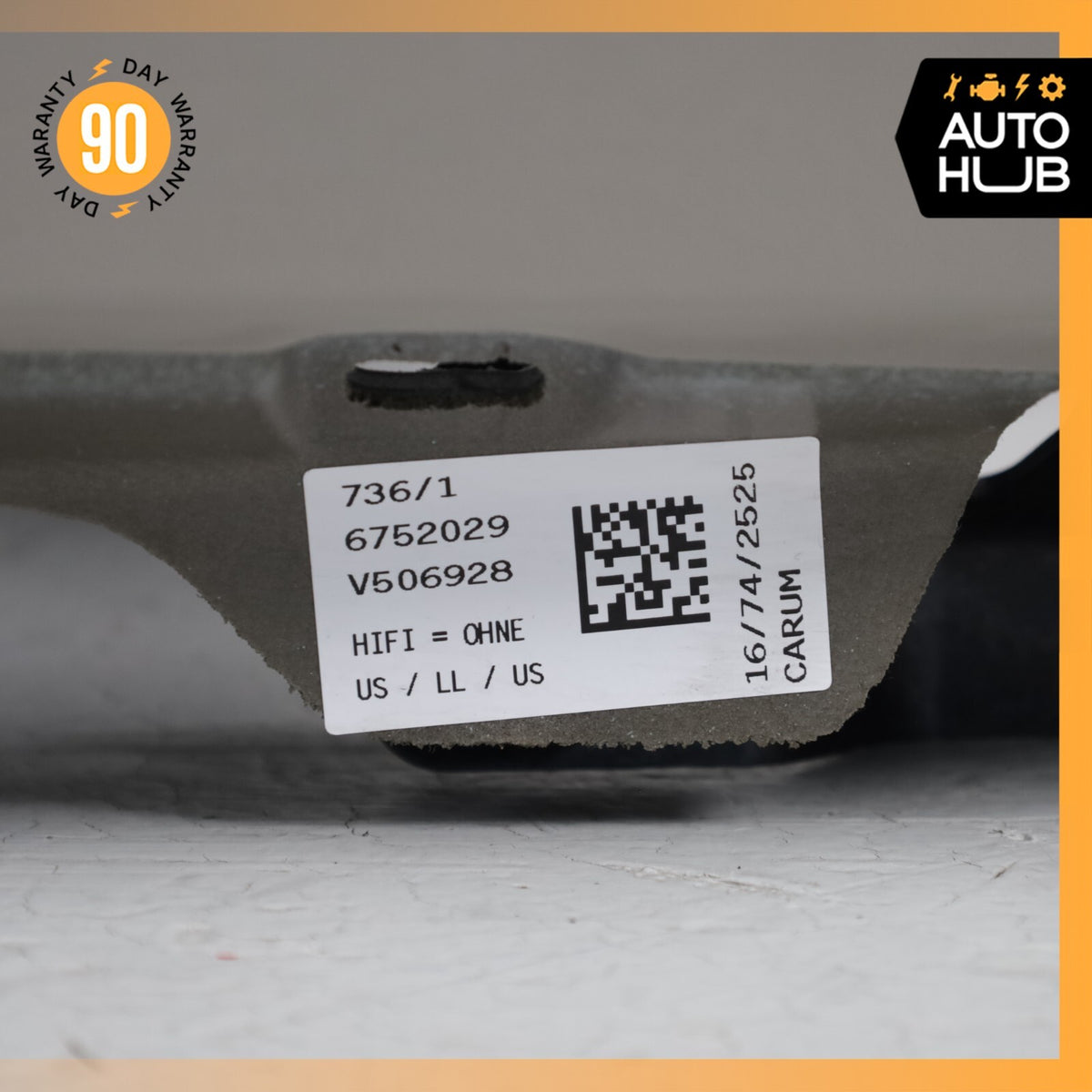 14-21 BMW i3 I01 Hybrid Dashboard Dash Board Assembly Gray OEM 49k - photo 6