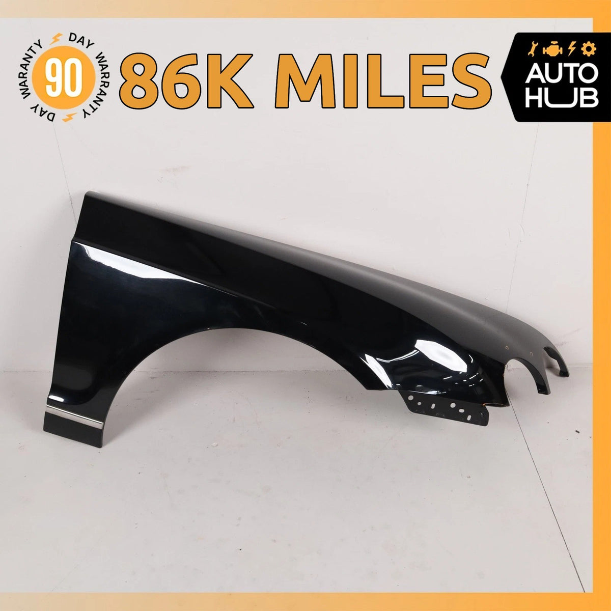 06-13 Bentley Continental Flying Spur Right Side Fender Assembly OEM 86k - photo 1