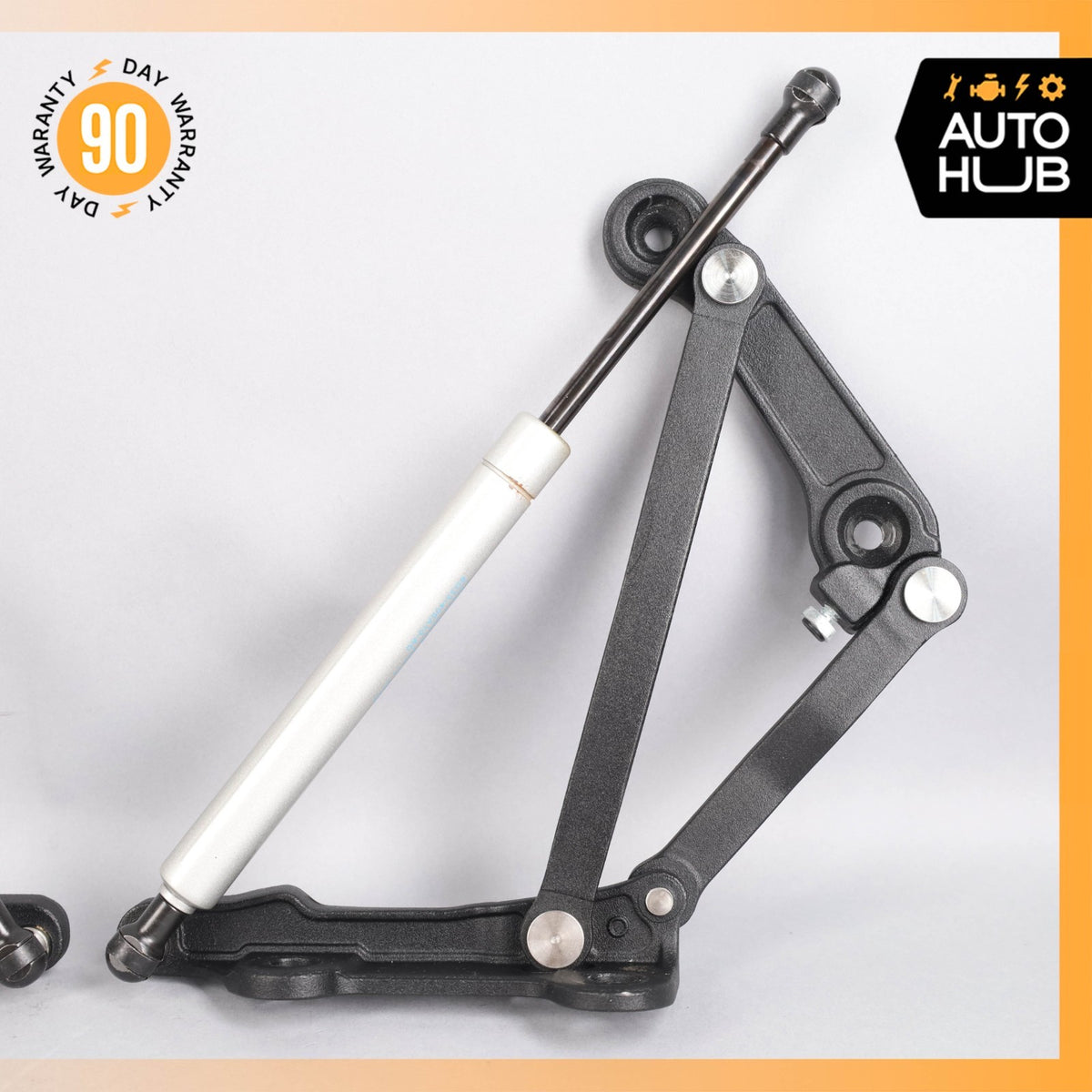Aston Martin V8 Vantage Trunk Lid Shock Lift Support Strut w/ Brackets Set OEM - photo 5