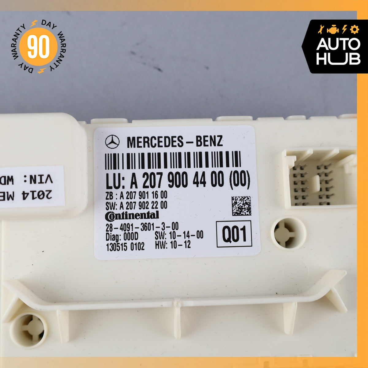 10-17 Mercedes W207 E550 E350 Coupe Rear Window Regulator Control Module OEM - photo 9