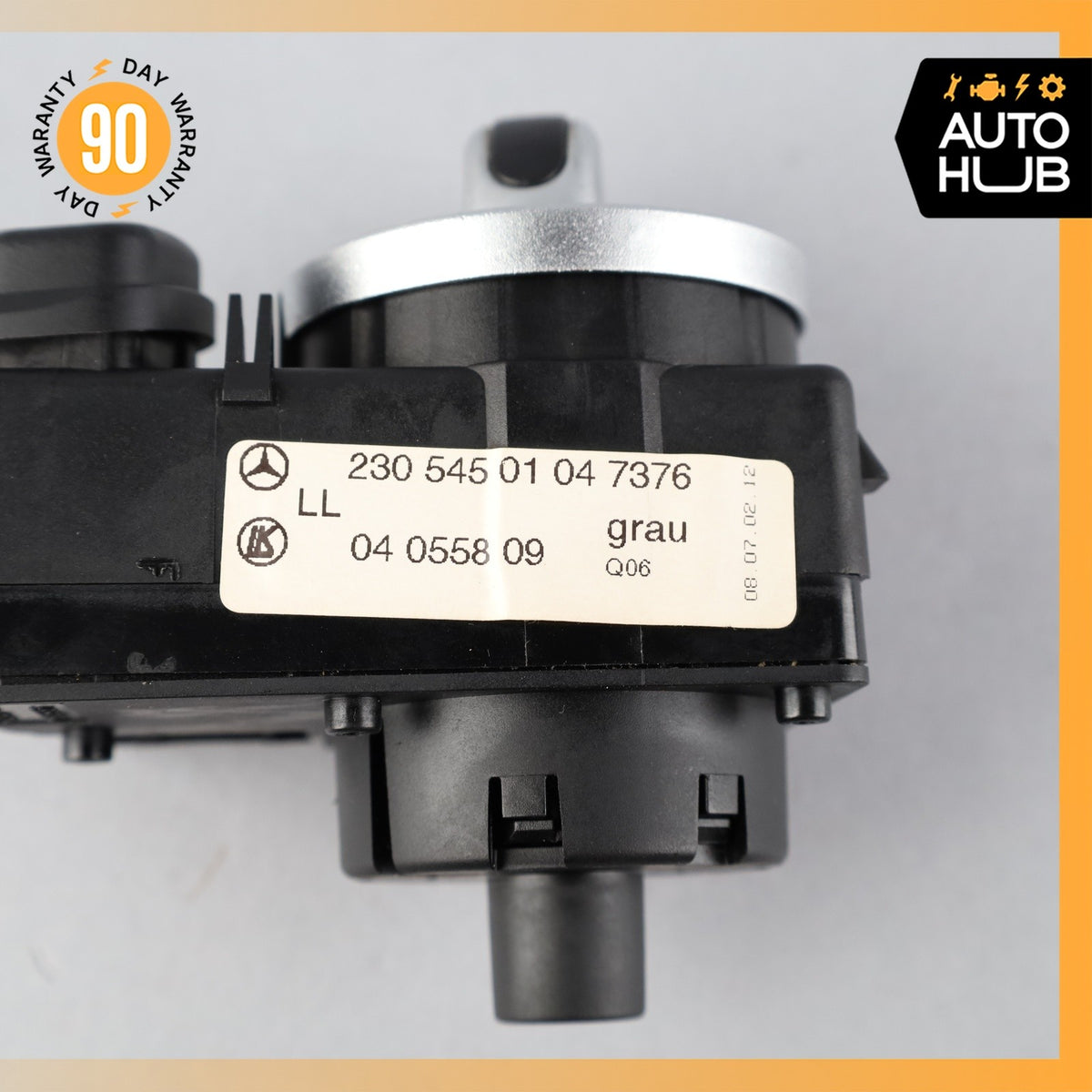 03-12 Mercedes R230 SL500 SL550 SL55 AMG Headlight Control Switch OEM - photo 9