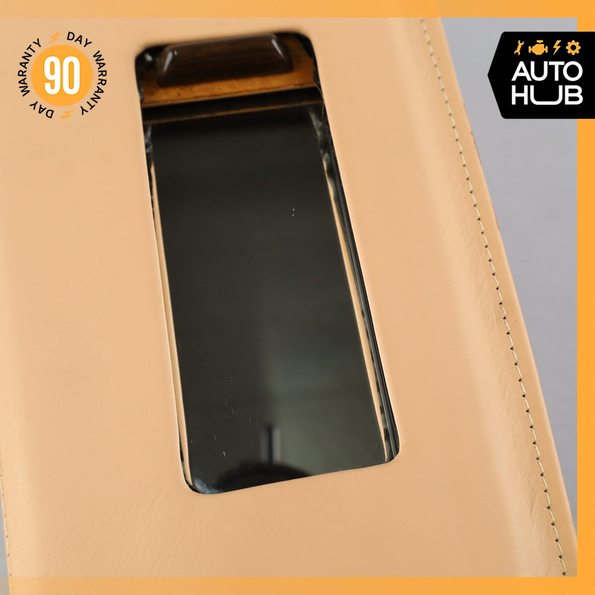 Bentley Arnage RR Seraph Left Side Sun Visor Shade Sunvisor Wood Beige OEM - photo 9