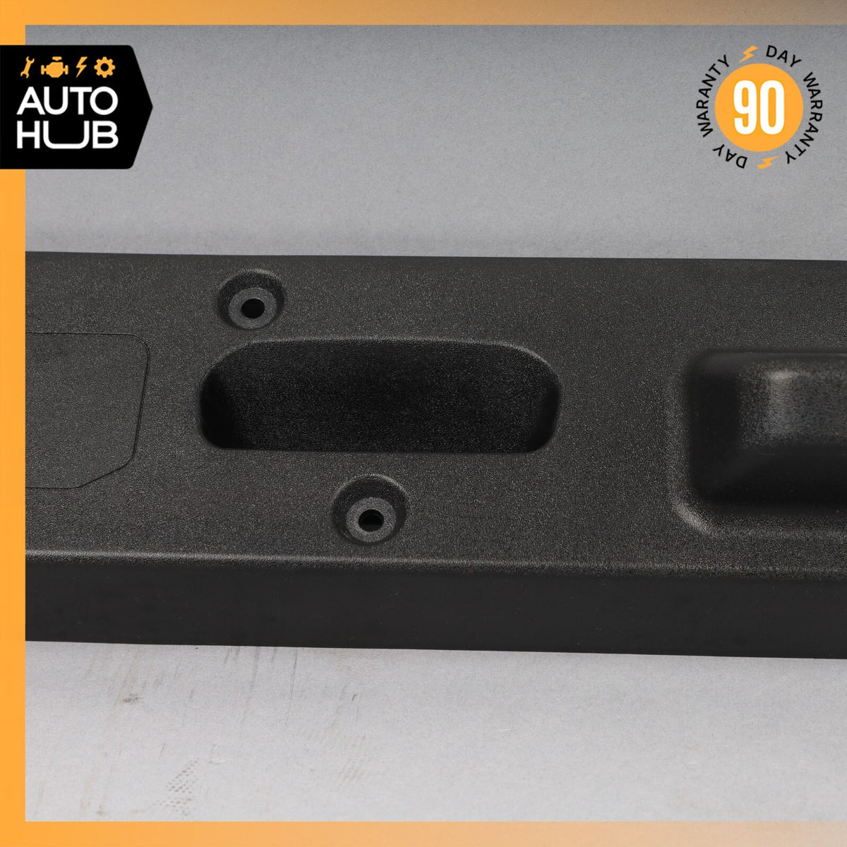 07-14 Mercedes W216 CL550 CL600 Trunk Lid Trim Panel Cover Molding Black OEM - photo 5