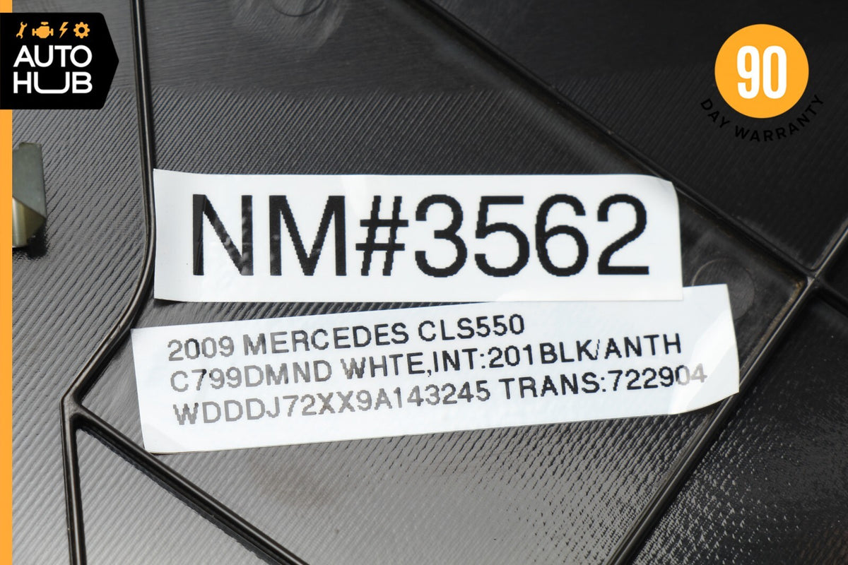 Mercedes W219 CLS550 CLS500 Dashboard Dash Right Side Panel Trim Cover Black OEM - photo 10