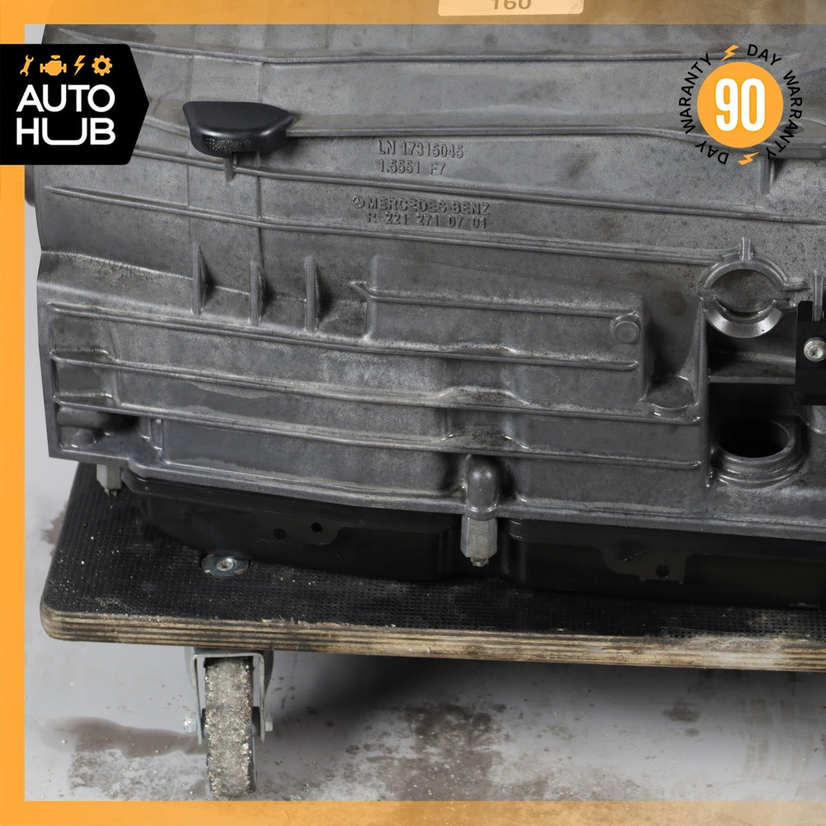 12-13 Mercedes W212 E350 722.9 RWD 7G Automatic Transmission Assembly 722906 OEM - photo 5