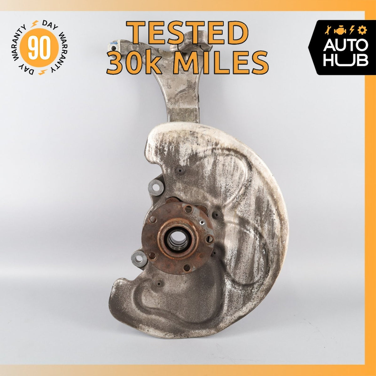 12-13 Bentley Continental GT GTC Front Right Side Spindle Knuckle Hub OEM 30k - photo 1