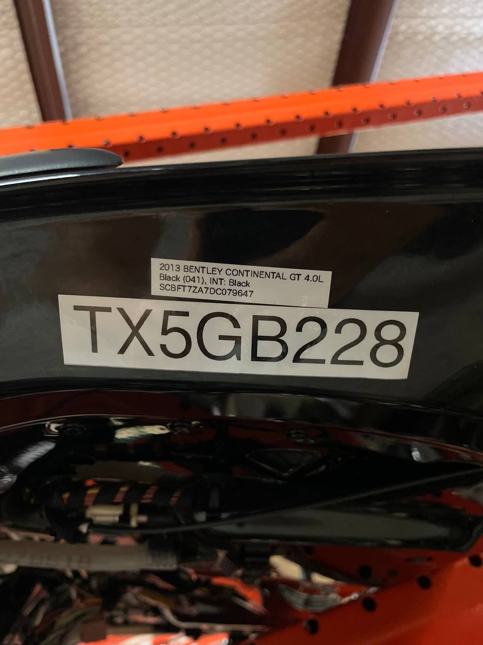 12-14 Bentley Continental GT Coupe Trunk Lid Panel Assembly w/ Spoiler OEM 73k - photo 22