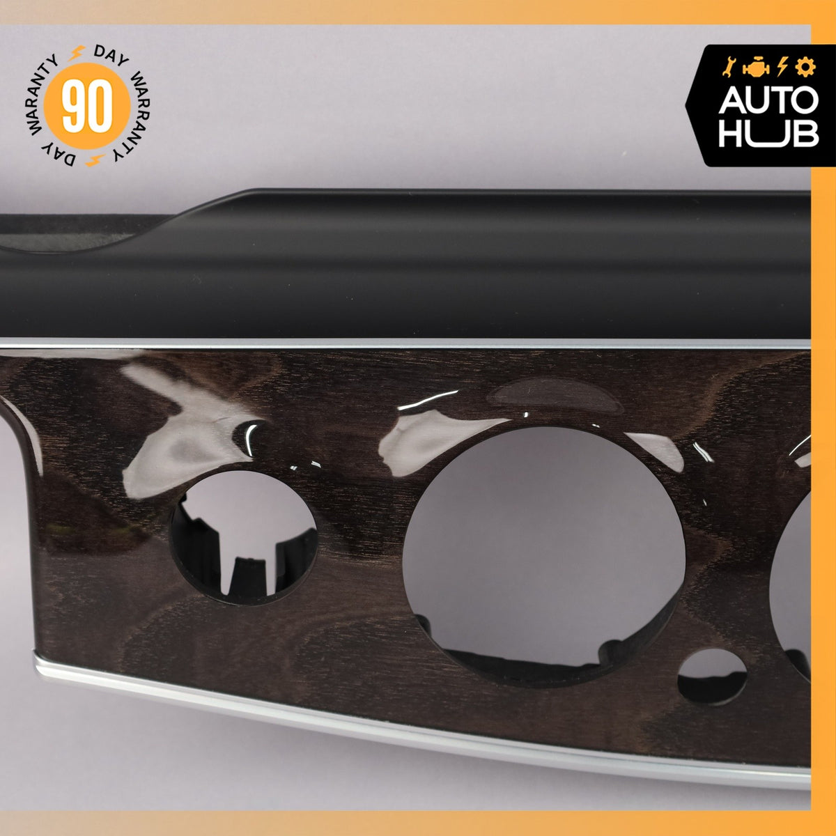 17-23 Mercedes W213 E300 E400 Center Dashboard Dash Trim Molding Wood OEM - photo 3