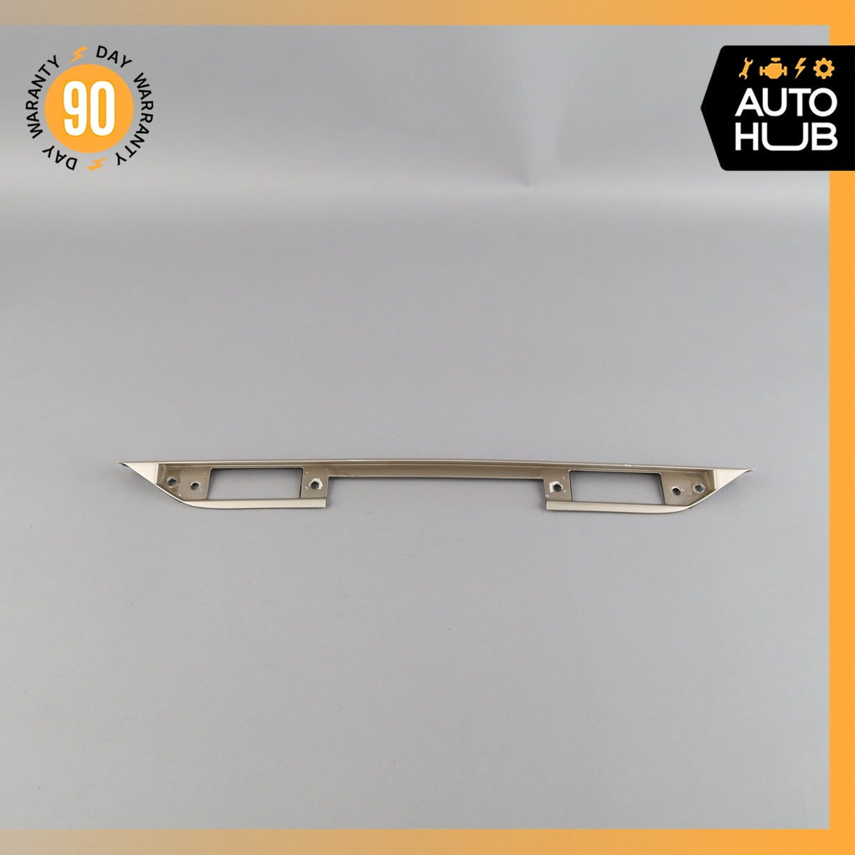 93-99 Mercedes W140 CL600 S500 S600 Coupe Trunk Lid License Plate Trim Panel OEM - photo 4