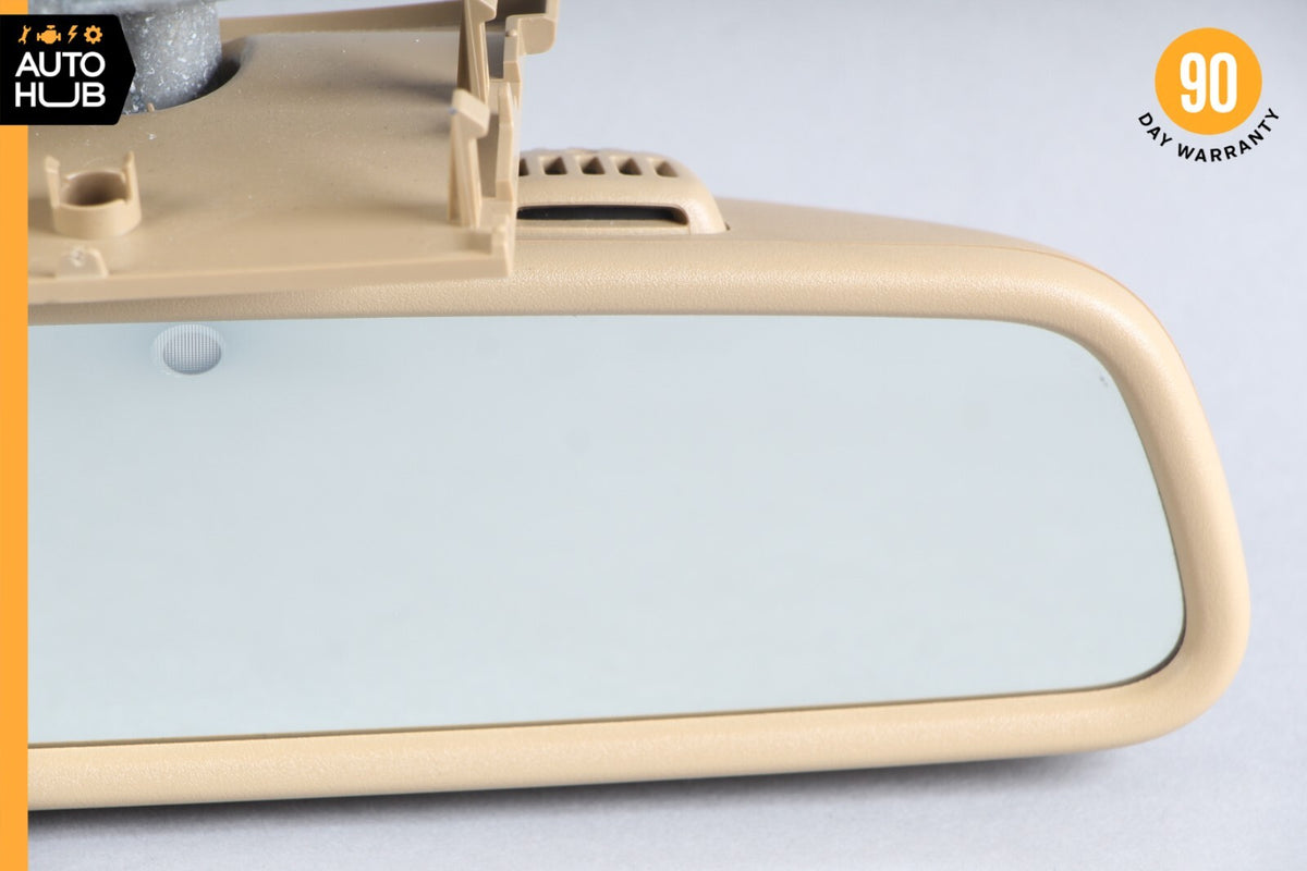 10-13 Mercedes W221 S400 S550 S63 AMG Interior Rear View Mirror Beige OEM - photo 3