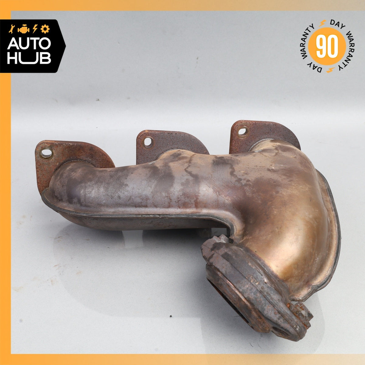 01-02 Mercedes W220 S600 CL600 V12 Exhaust Manifold Rear Set of 2 OEM - photo 9