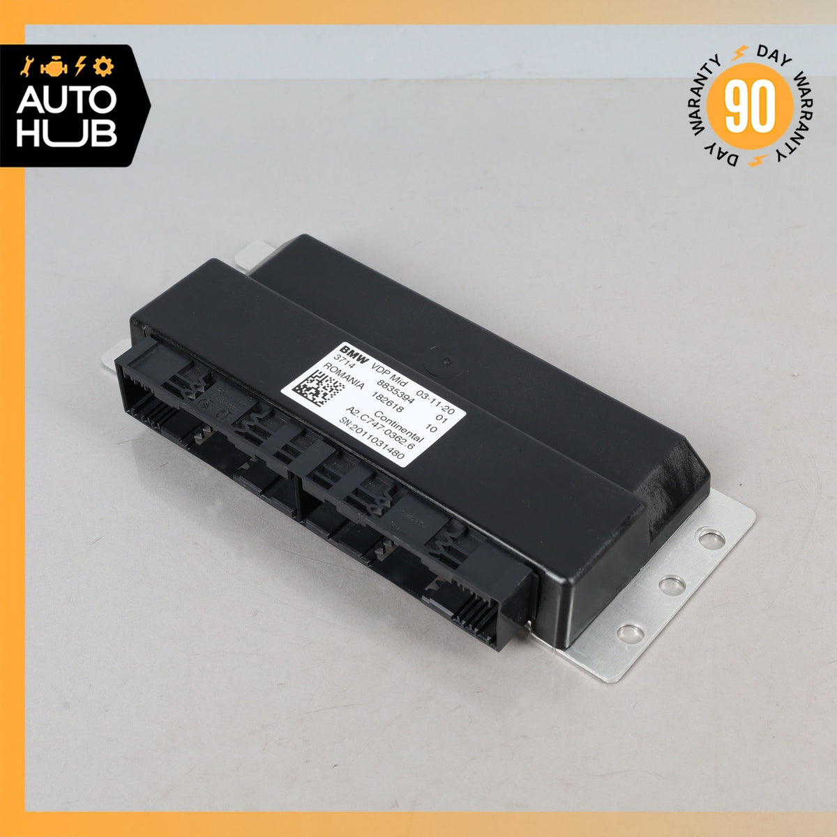 BMW G05 X5 X4 X4M Active Air Suspension Control Module VDP 37148835394 OEM 44k - photo 2