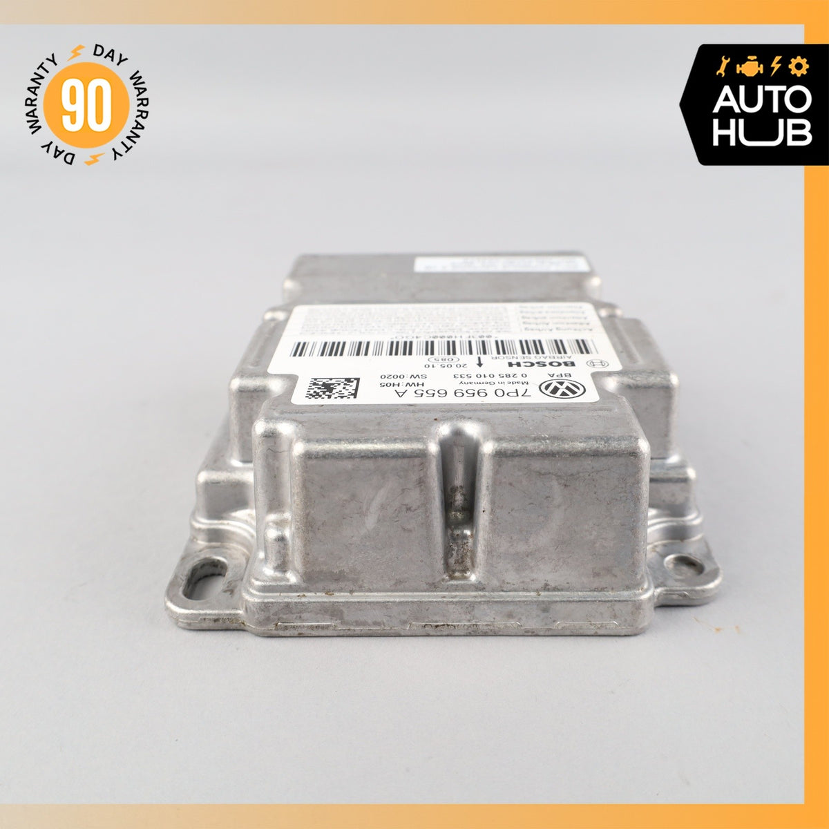 11-14 Porsche Cayenne 958 Airbag Air Bag Sensor SRS Control Module OEM - photo 3