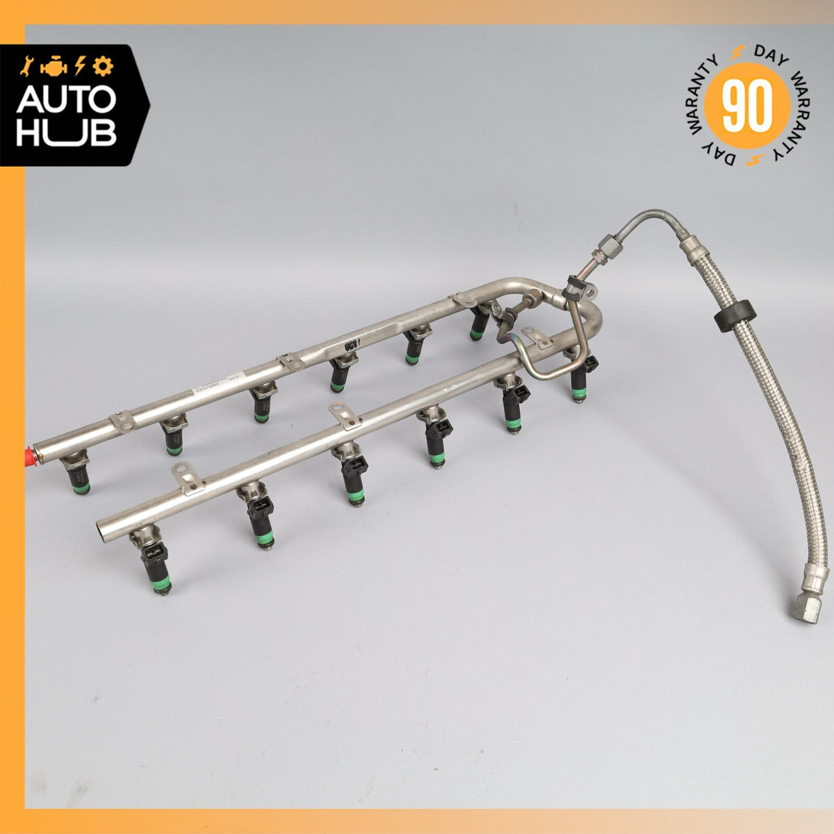 03-14 Mercedes W221 S600 CL600 S65 AMG M275 Fuel Injector Rail 2750700695 OEM - photo 8