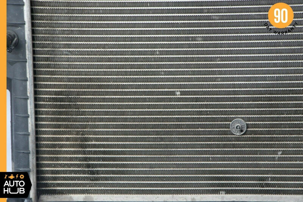 98-05 Mercedes W163 ML350 ML320 Engine Cooling Radiator AC A/C Condenser OEM - photo 9