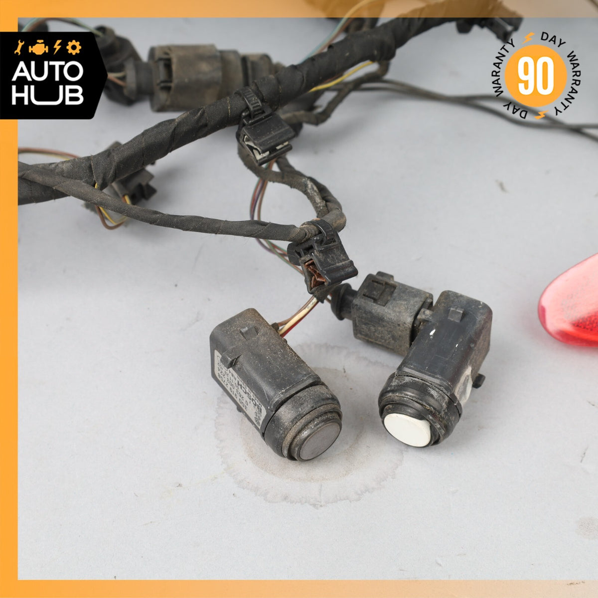 Bentley Continental Flying Spur Rear Bumper Parking Wire Harness w/ Marker Light - photo 4