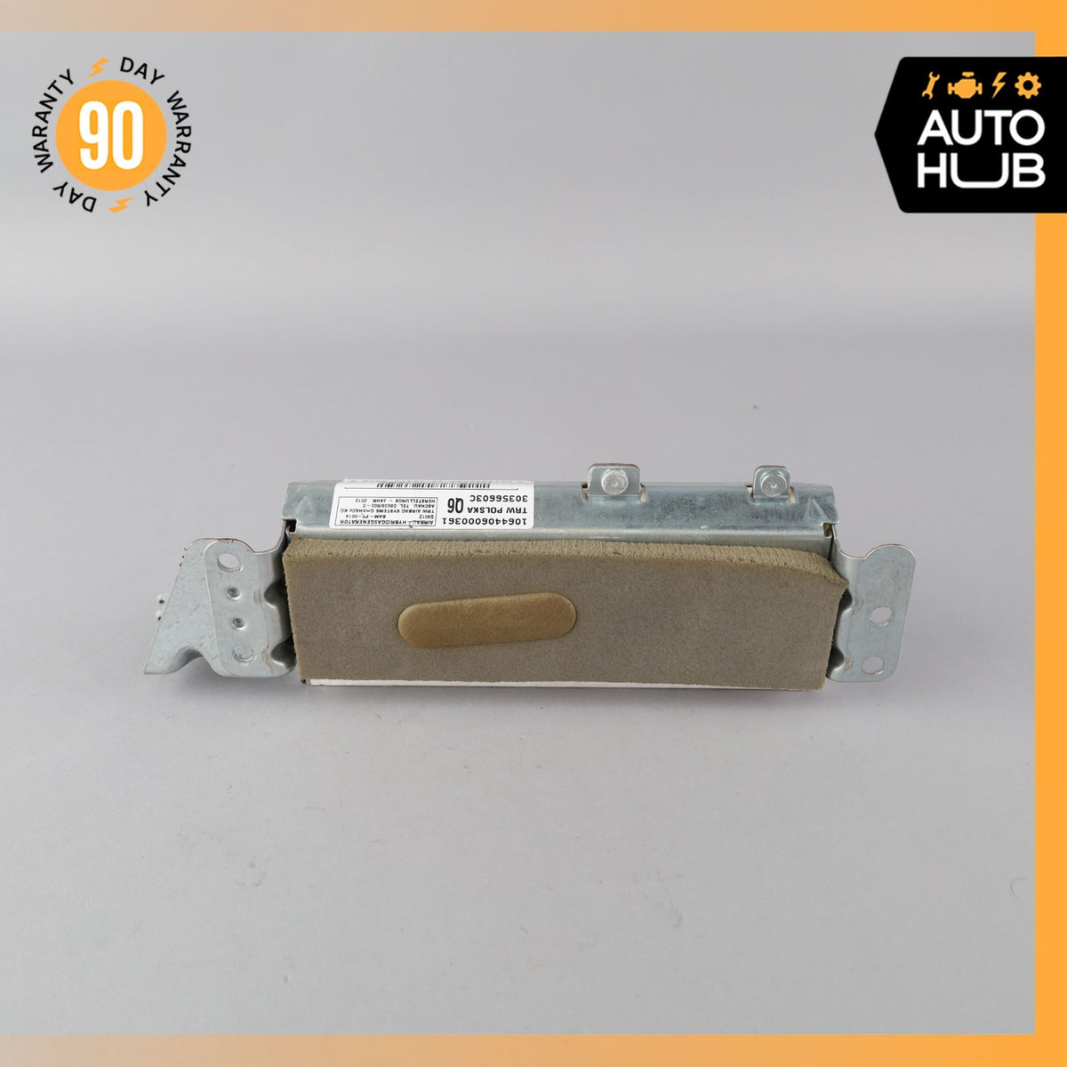 07-14 Mercedes W221 S550 CL550 CL600 Quarter Airbag Air Bag Rear Left Side OEM - photo 4
