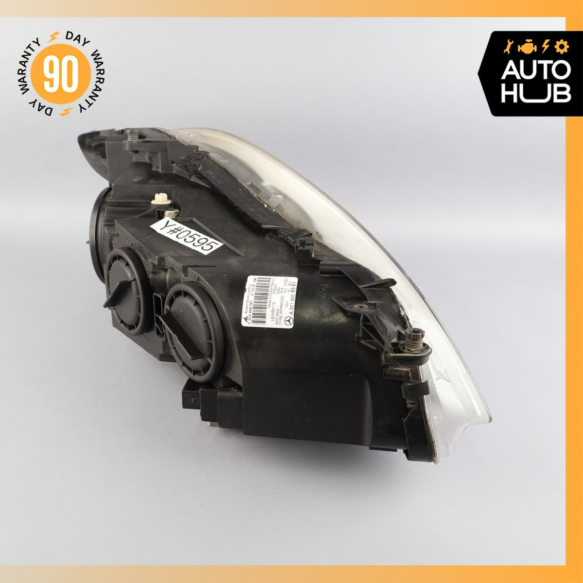 07-09 Mercedes W221 S550 S63 AMG Left Headlight Lamp Bi Xenon w/Night Vision OEM - photo 20