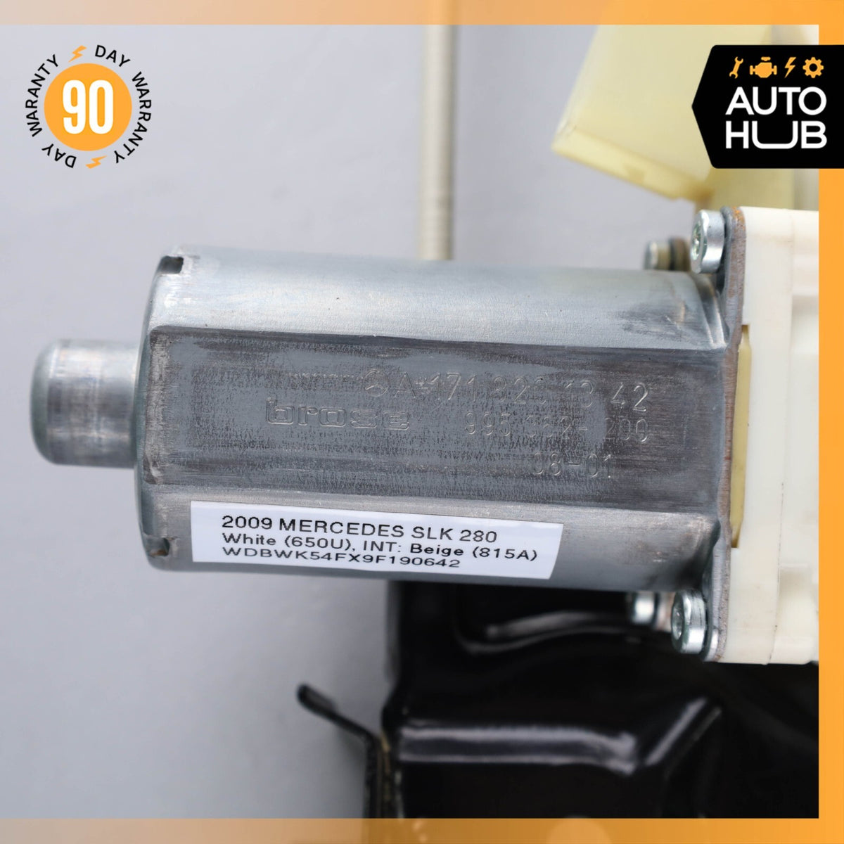 05-11 Mercedes R171 SLK300 SLK280 Front Left Side Window Regulator OEM 74k - photo 14