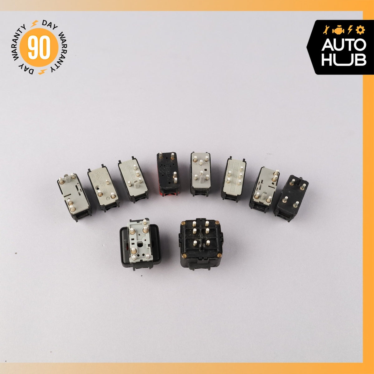 Mercedes R129 SL500 SL320 Center Console Control Switch Buttons Set OEM - photo 6
