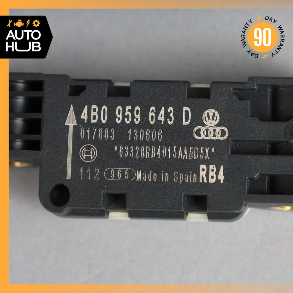 03-12 Bentley Continental GT GTC Flying Spur Airbag Crash Impact Sensor SRS OEM - photo 8