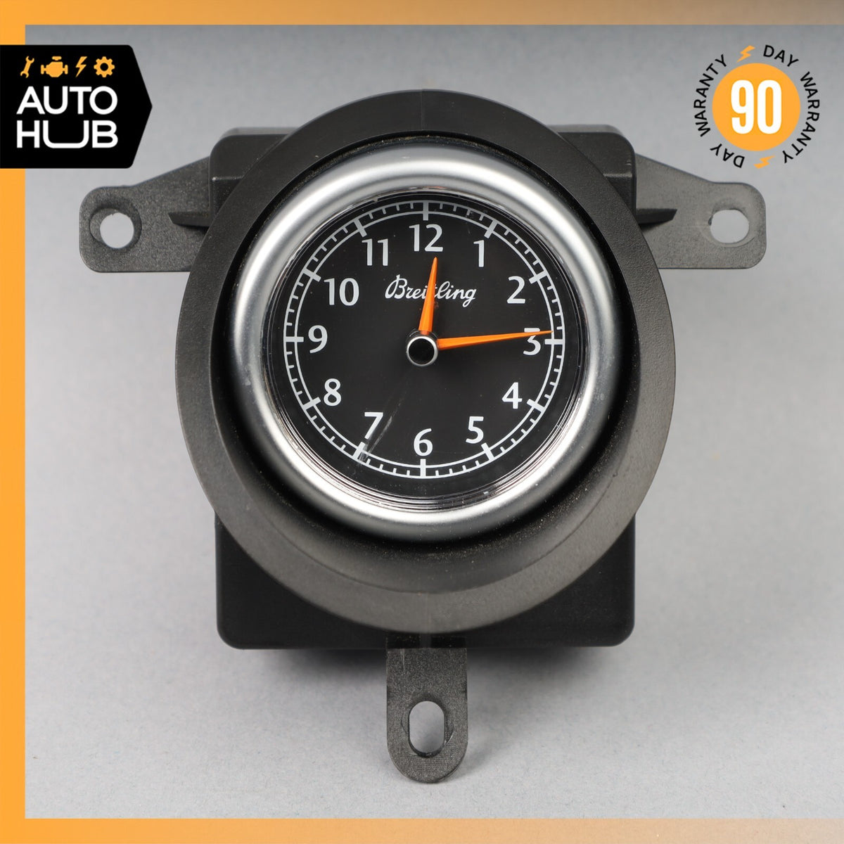 03-13 Bentley Continental Flying Spur GT Center Dashboard Analog Clock OEM 80k - photo 2