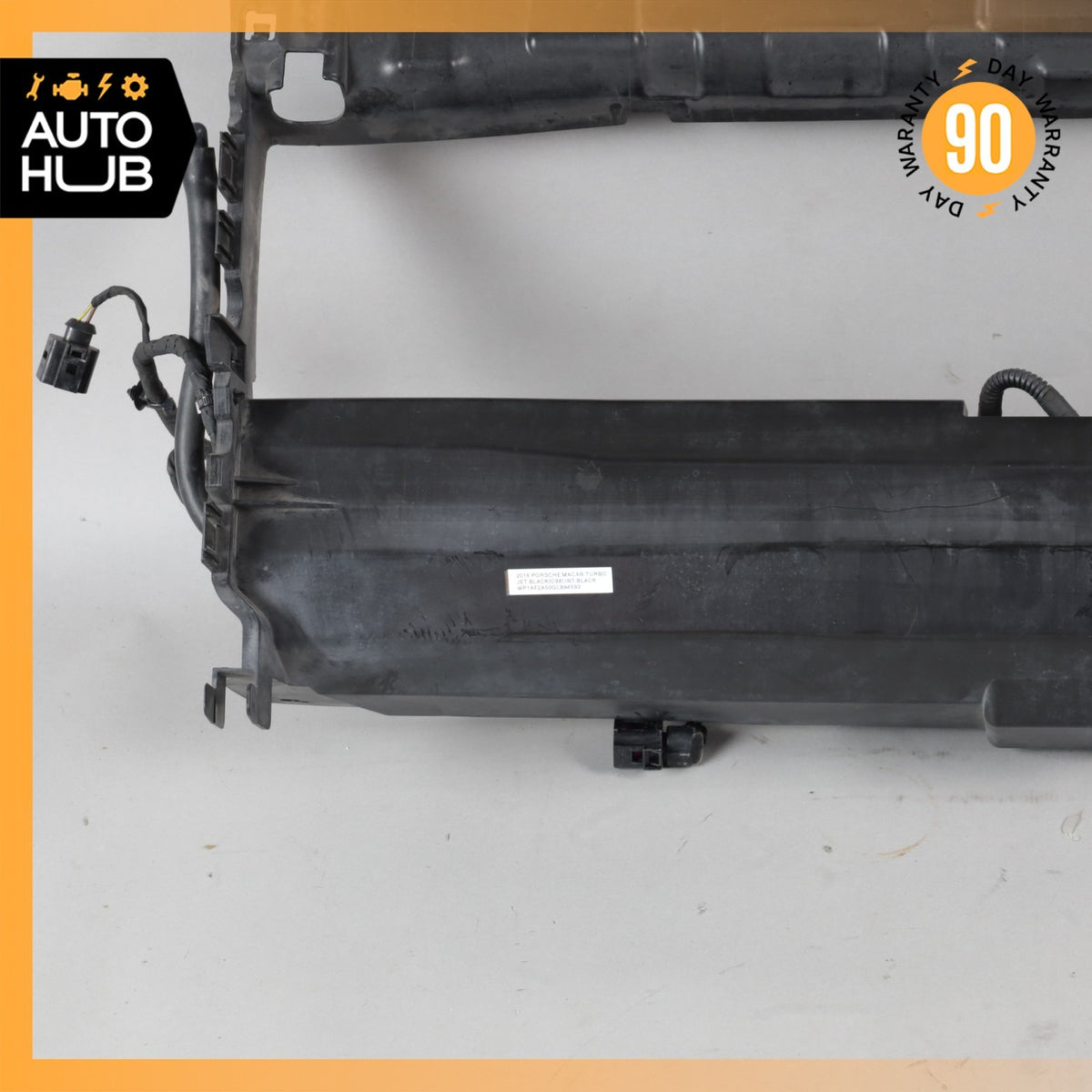 Porsche Macan 95B Engine Radiator Air Duct 95B121707B OEM - photo 4