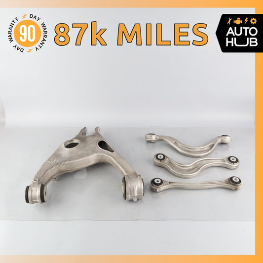 17-23 Porsche Panamera 971 Rear Right Upper & Lower Control Arm Set OEM 87k - photo 1