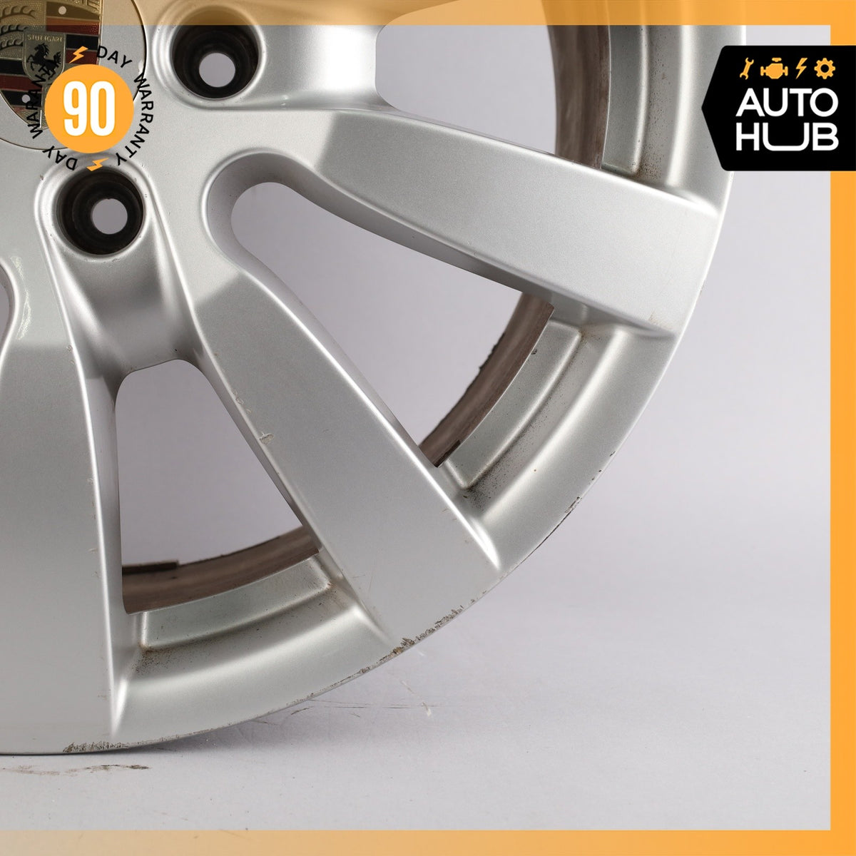 Porsche Cayenne 958 9 x 20 20" Wheel Rim Silver 7P5601025B OEM - photo 4