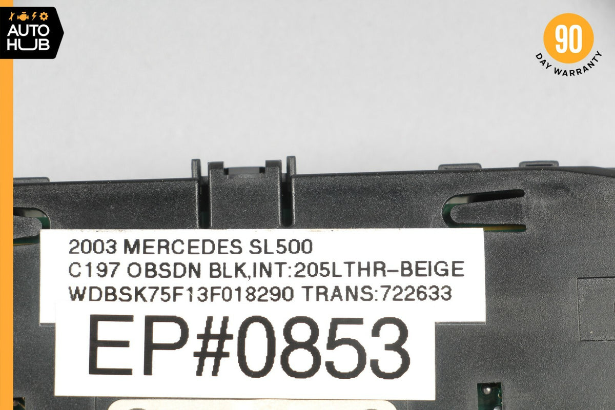 03-06 Mercedes R230 SL500 SL55 AMG Parktronic Warning Display Buzzer Front OEM - photo 12