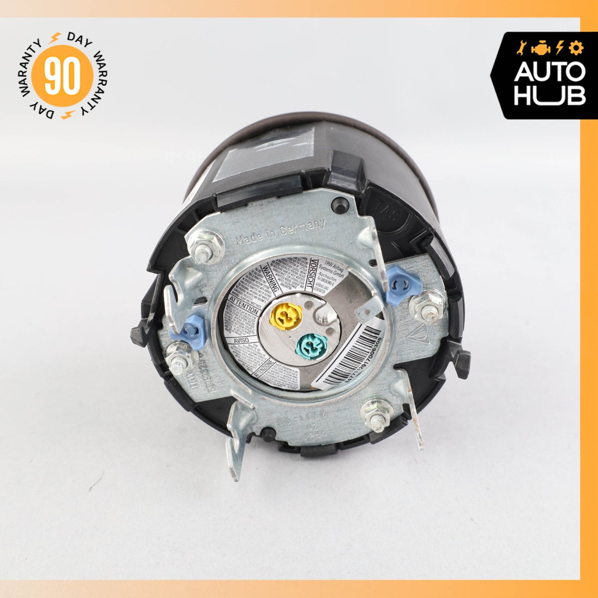 10-14 Porsche Cayenne 958 Panamera Steering Wheel Airbag Air Bag Leather OEM - photo 3
