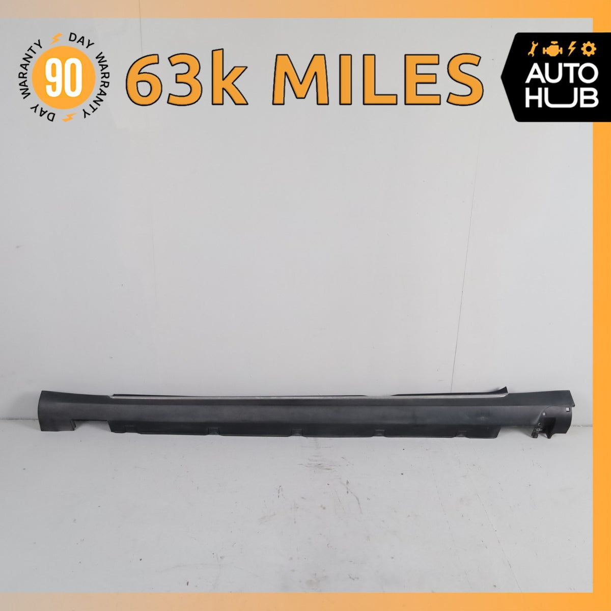 12-20 Tesla Model S Left Side Rocker Panel Side Skirt 600587400E OEM 63k - photo 1