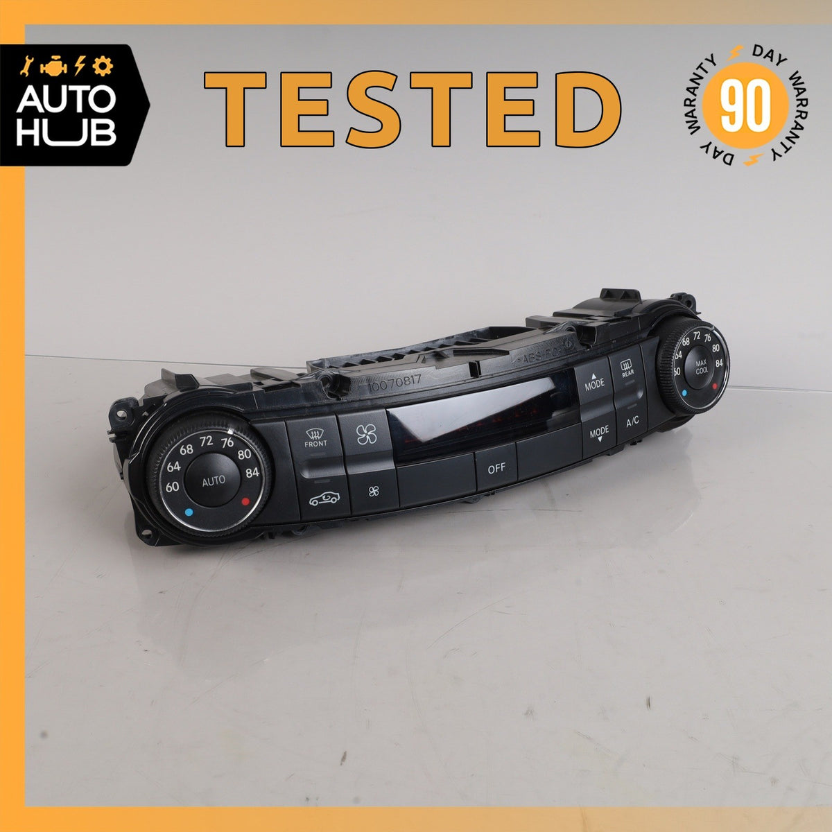 07-09 Mercedes W211 E350 E550 Air Conditioner Control Switch 2118301690 OEM - photo 1