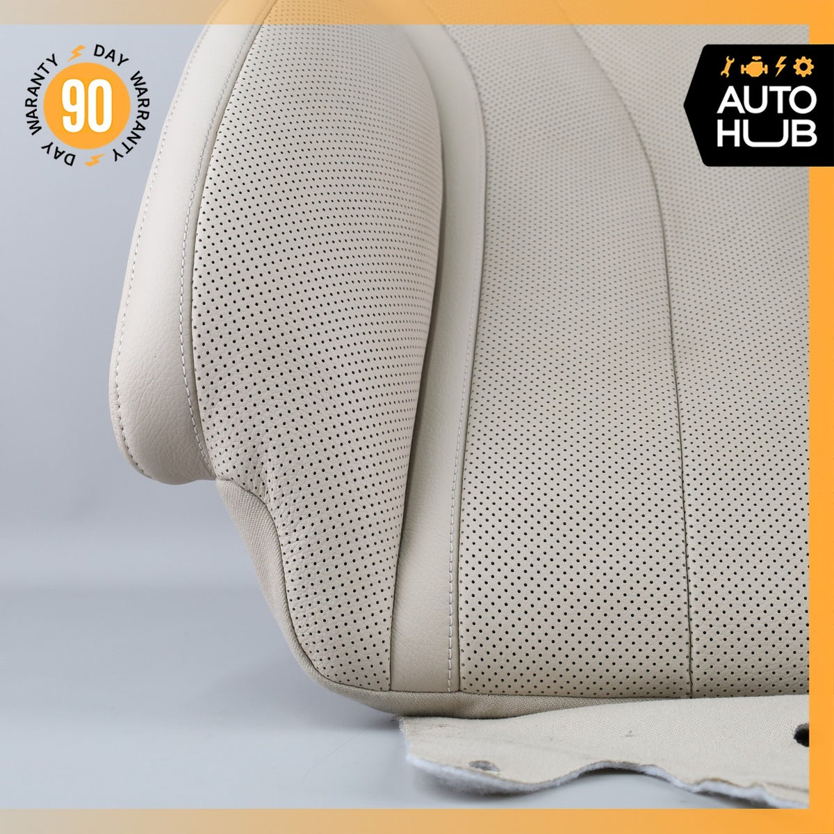 14-17 Mercedes W222 S550 Front Left Side Seat Upper Back Cushion OEM - photo 10