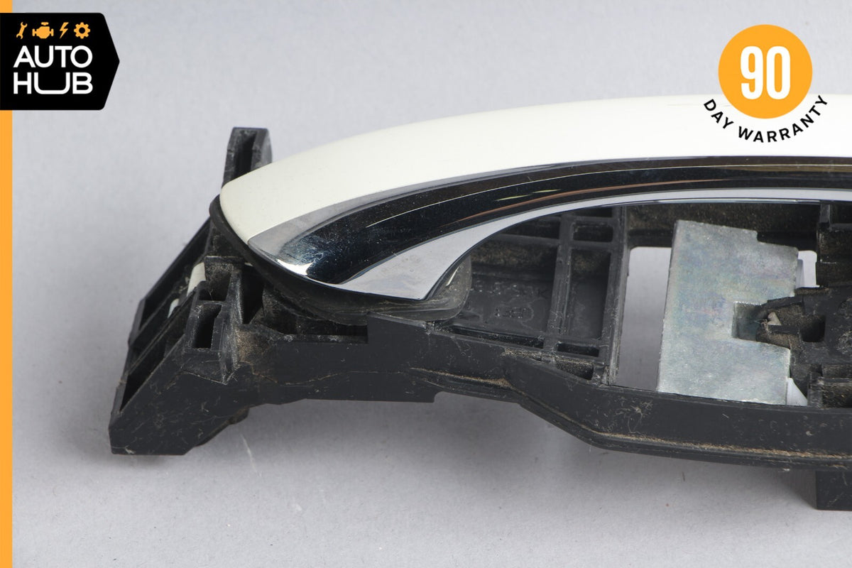 03-09 Mercedes W211 E350 E320 Exterior Door Handle Front Right Side White OEM - photo 8