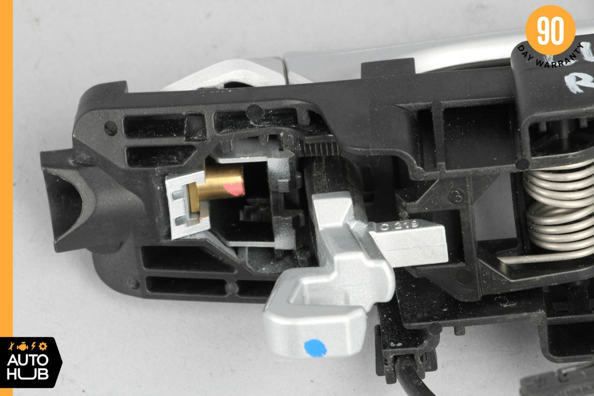 06-11 Mercedes W219 CLS500 CLS55 Rear Right Exterior Door Handle Keyless Go OEM - photo 6
