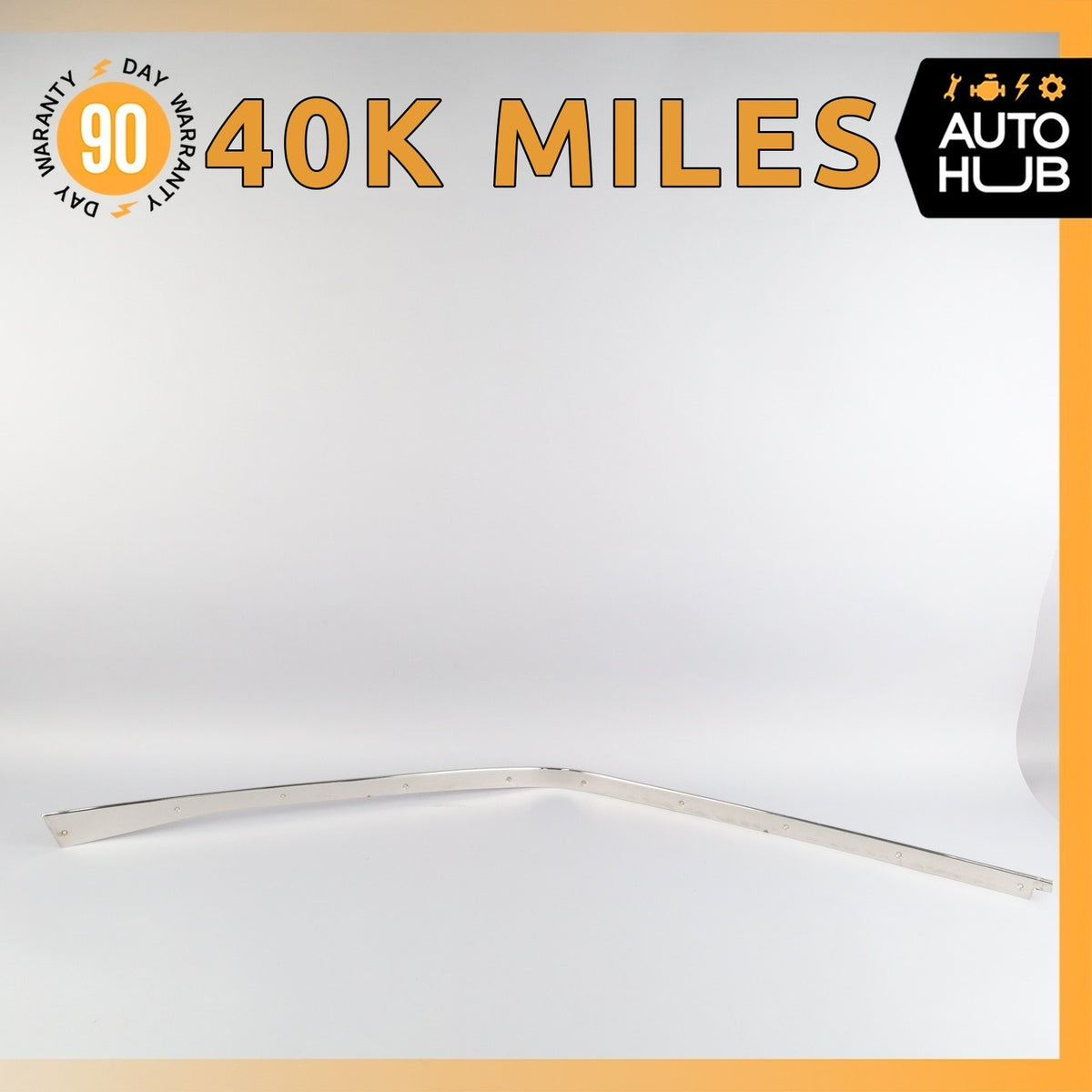 81-88 Rolls Royce Silver Spur Front Left Door Window Molding Frame OEM 40k - photo 1