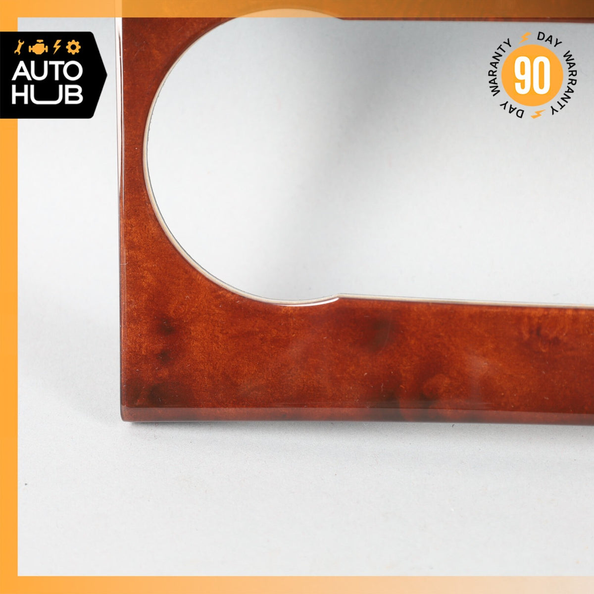 08-14 Mercedes W204 C300 C350 AC A/C Climate Control Switch Trim Bezel Wood OEM - photo 5