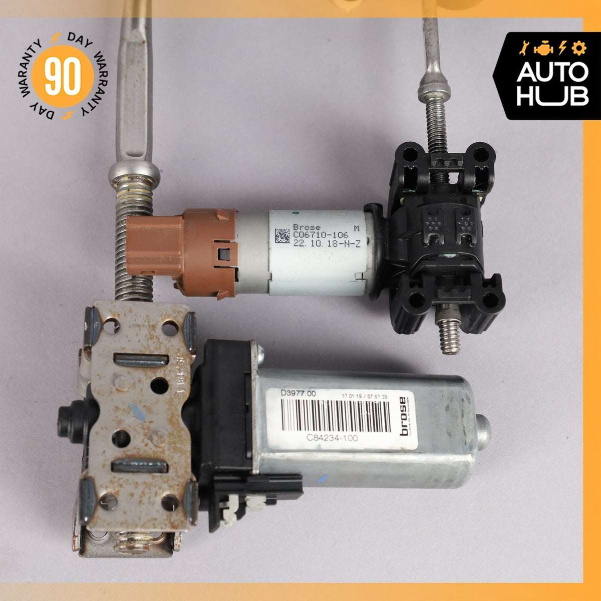 Jaguar X152 F-Type Left Driver Seat Adjustment Motor Set OEM - photo 14