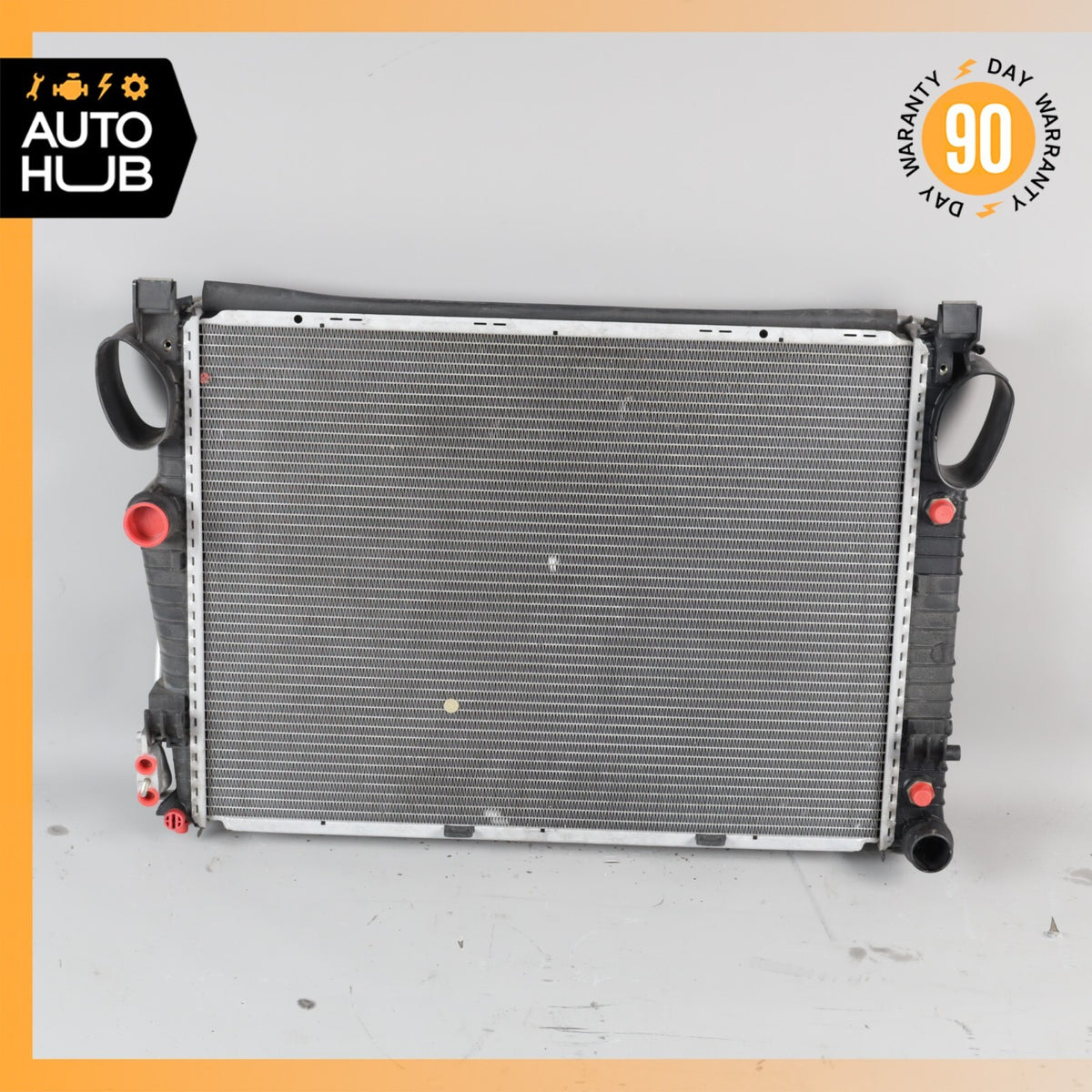 03-06 Mercedes R230 SL500 Engine Cooling Radiator AC A/C Condenser OEM - photo 9