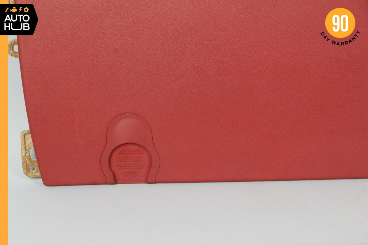 03-06 Mercedes R230 SL500 SL55 AMG Rear Center Cover Trim Panel Red OEM - photo 4