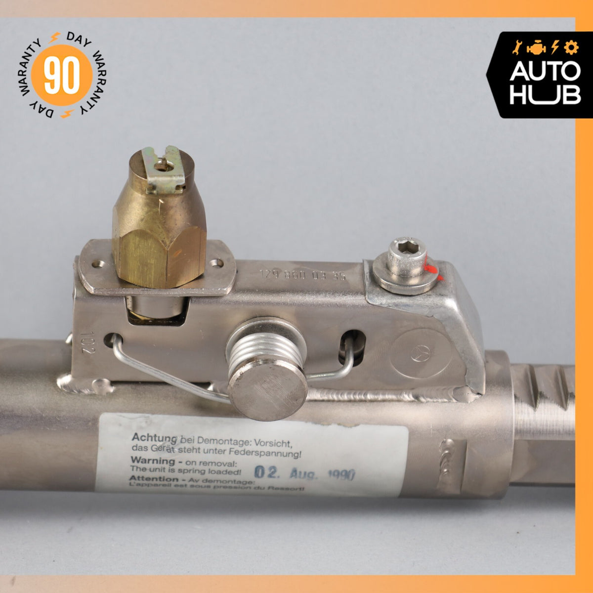 90-02 Mercedes R129 500SL SL320 Roll Bar Hydraulic Cylinder Left Driver Side OEM - photo 10