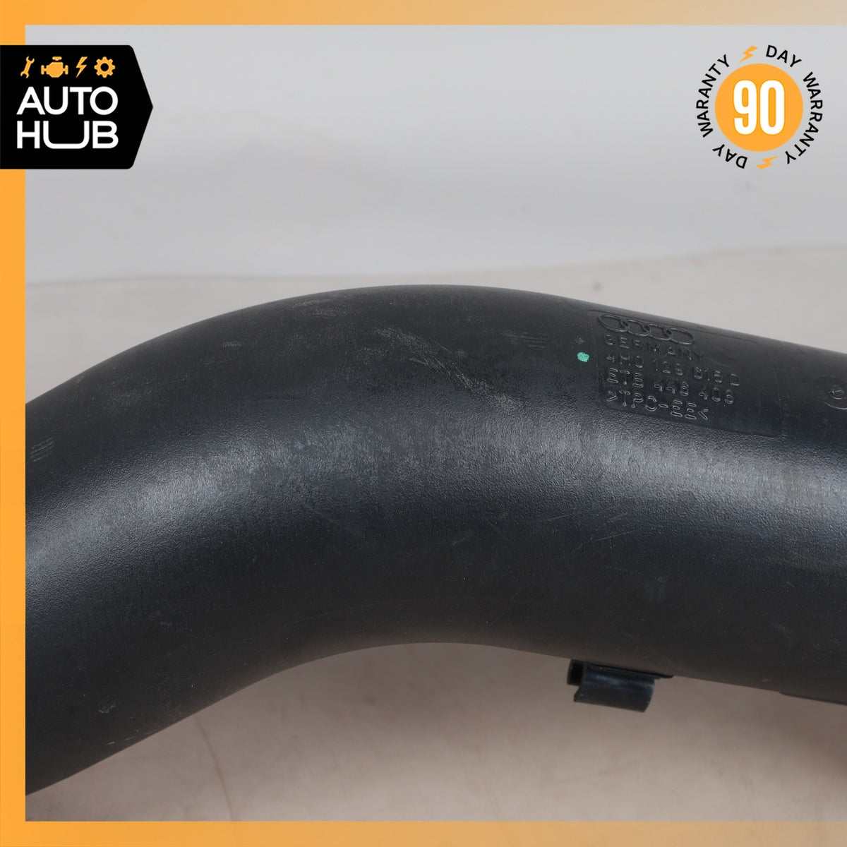 11-14 Audi D4 A8  Air Intake Duct Pipe Hose Left Side OEM - photo 9
