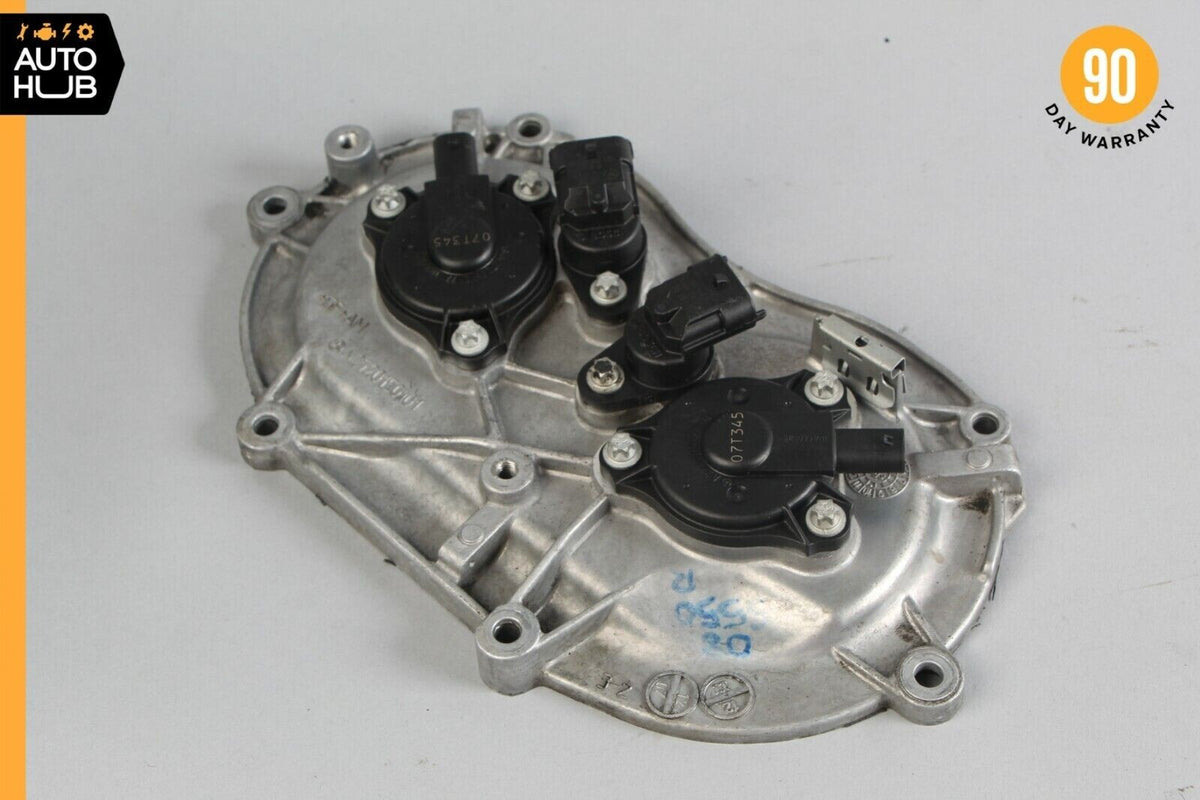 Mercedes W221 S550 C300 E350 Front Right Engine Timing Chain Cover Plate OEM - photo 6