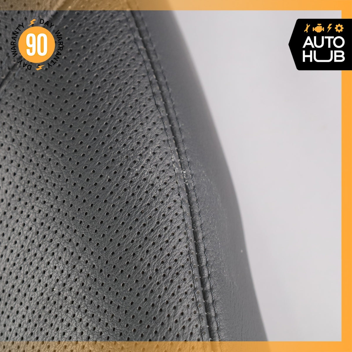 01-02 Mercedes W215 CL500 Front Right Passenger Top Upper Seat Cushion Black OEM - photo 6