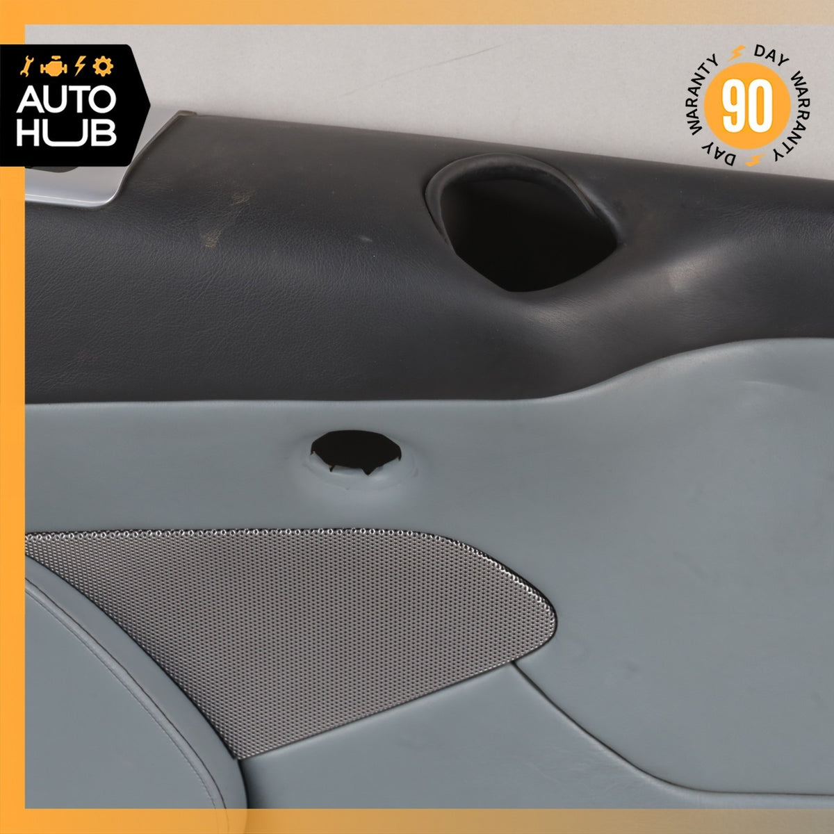 Aston Martin DB9 Volante Rear Left Side Interior Door Panel Blue OEM 34k - photo 3