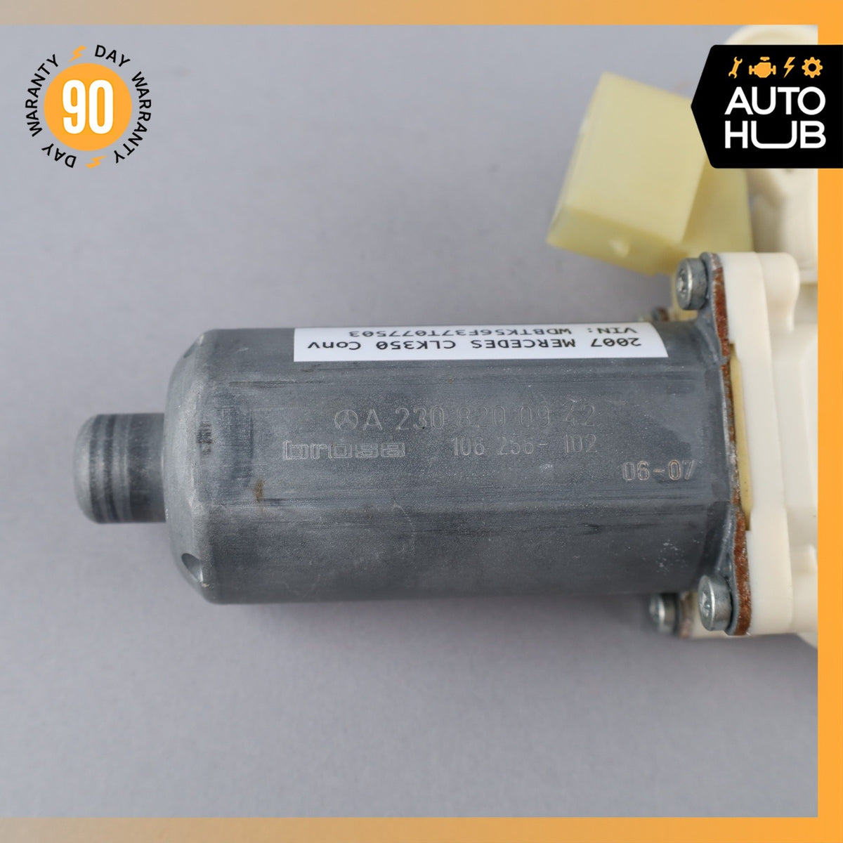 03-12 Mercedes W209 CLK350 SL55 AMG Window Regulator Motor Front Left Side OEM - photo 10