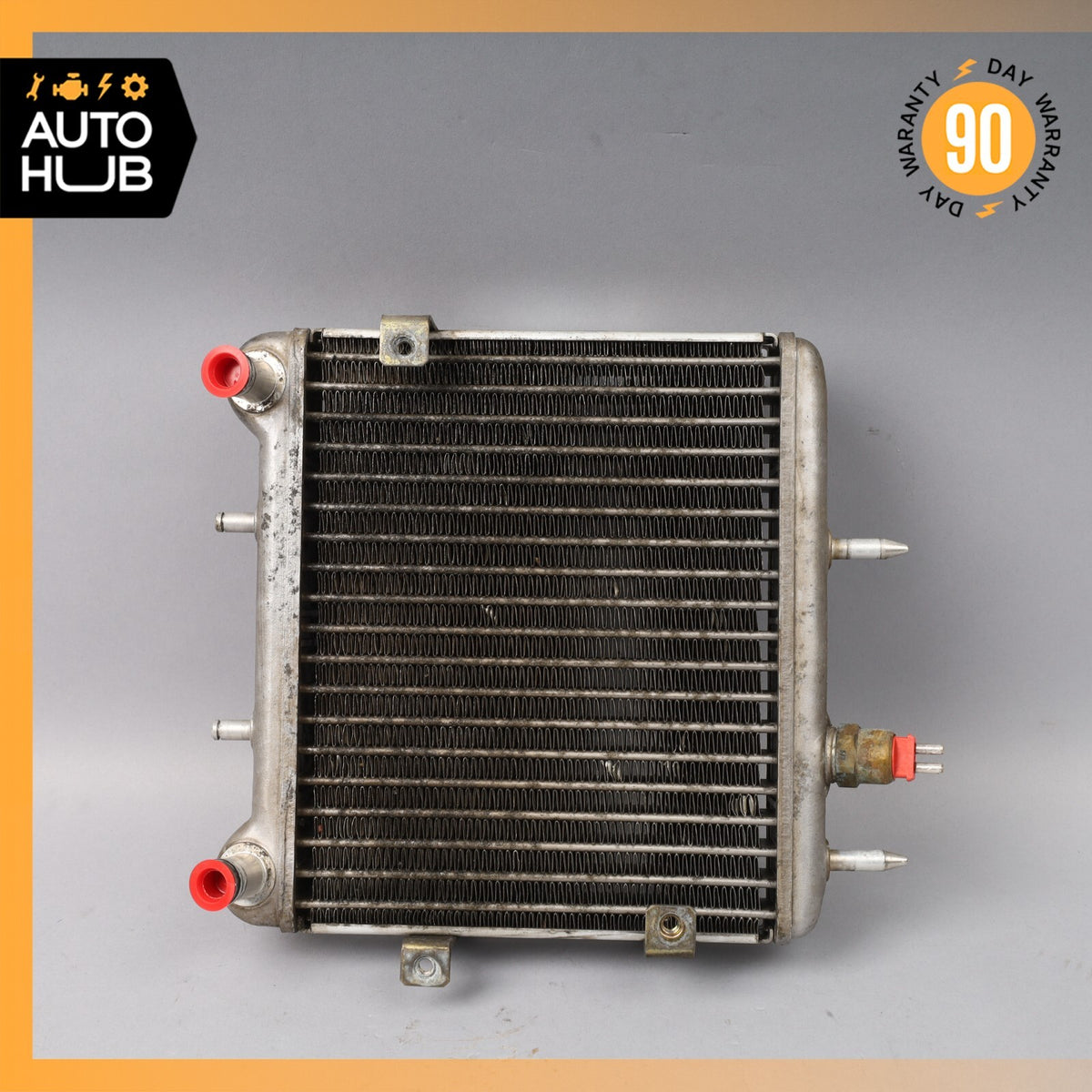 03-06 Mercedes W220 S600 CL600 S65 AMG Auxiliary Water Cooler Radiator OEM - photo 2